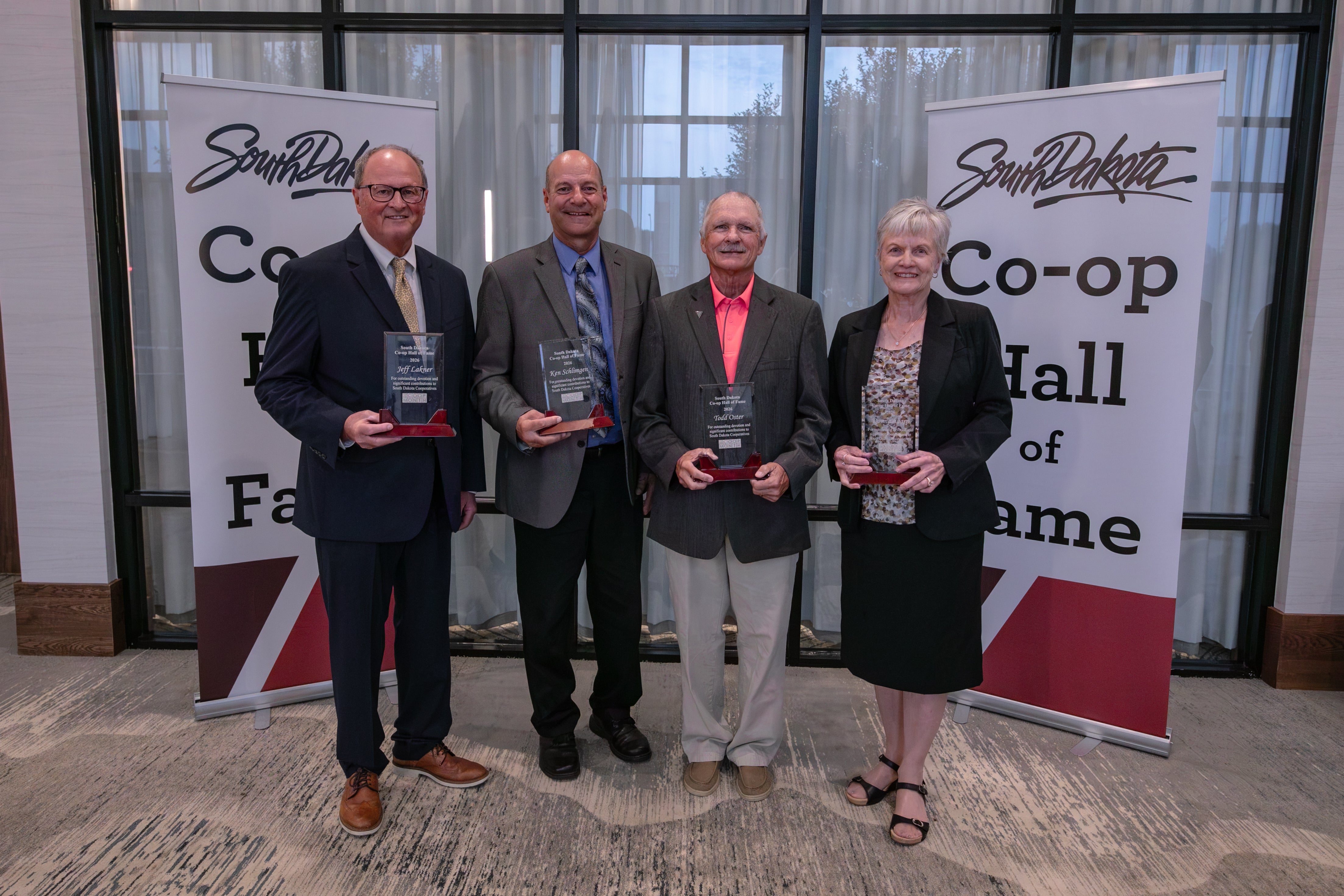 Jeff Lakner, Ken Schlimgen, Todd Oster, and Donna Sharp